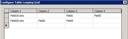 - biztalk map: configure table looping grid
